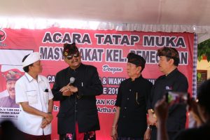 Cok Pemecutan XI : Ratusan Warga Kelurahan Pemecutan Bertekad Pilih Koster-Ace