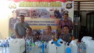 Polres Jembrana Akan Terapkan Pasal Terberat Bagi Penjual Miras Tanpa Ijin