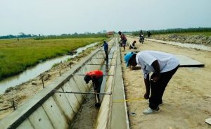 Rehabilitasi Jaringan Irigasi Ramonia Deli Serdang Bertujuan Optimalkan Fungsi Irigasi