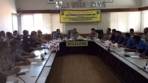 Cegah Penyalahgunaan Dana Desa. Binmas Polda Bali Beri Arahan Seluruh Bhabinkamtibmas Polres Buleleng