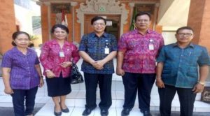 Hari ke Empat USBN, Kadisdikpora Tinjau SMP Widya Sakti