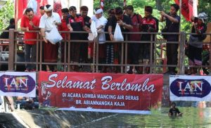 Buka Lomba Mancing, Kedepan Koster Rancang Perda Sungai Bersih