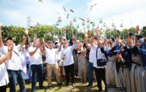Peserta Jawa-Bali Ramaikan Kontes Ayam Bekisar Banyuwangi Festival di BANYUWANGI