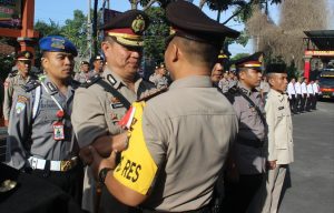 Kapolres Badung Pimpin Serah Terima Jabatan Kabag Sumda Serta Penandatanganan Fakta Integritas