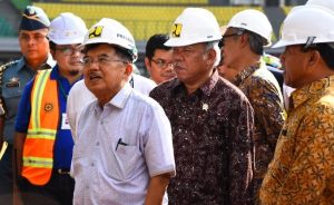 Wapres Jusuf Kalla Tinjau Kesiapan Lima Venues Asian Games