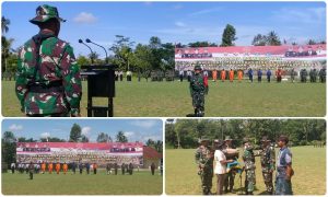 Sambut TMMD Reguler Ke-101, Kodim Badung Adakan Kegiatan Gladi Upacara