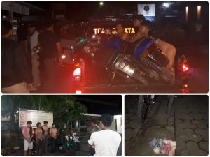 Bubarkan Balap Liar, Team Sabata Polda Bali Berhasil Amankan Dua Tersangka dan Barang Bukti
