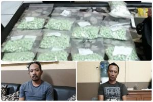 Ditresnarkoba Polda Bali Berhasil Menangkap Dua Pelaku Pembawa 2.930 Butir Ekstasi