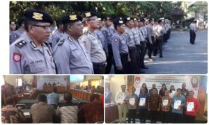 Polda Bali Amankan Sidang Pleno Terbuka Rekapitulasi DPT Pilgub Bali 2018