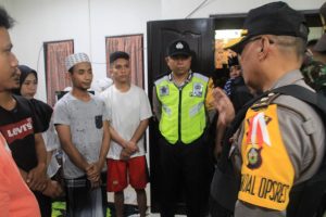 Cegah Aksi Teror, Polres Bangli Bersama TNI Dan Satpol PP Lakukan Sidak Duktang