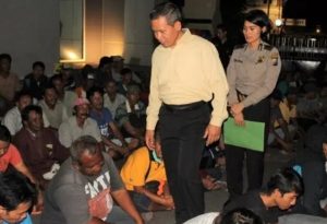 Jelang Bulan Suci Ramadhan, Polrestabes Surabaya Amankan Ratusan Preman
