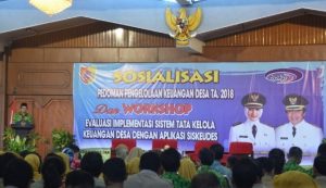 Wabup Jember: Aplikasi Siskeudes untuk Menyelamatkan Aparatur Desa di Jember