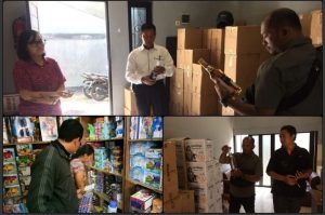 Ops Cipkon Agung 2018, Polda Bali Razia Toko Penjual Kembang Api dan Miras Tanpa Ijin