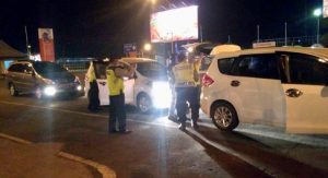 Meminimalisir Tindak Kriminalitas, Polsek Kawasan Pelabuhan Tanjungwangi Laksanakan THTR di Pelabuhan di Banyuwangi