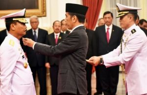 Presiden Jokowi Lantik Kepala Staf TNI Angkatan Laut dan Wakil Ketua MA