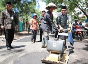 Jelang Musim Mudik Lebaran, Pemkab Banyuwangi Percepat Infrastruktur Jalan di Banyuwangi