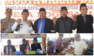 Wabup Jember dan Unsur Forkopimda Pantau Pilkades PAW Nogosari Berjalan Sesuai Aturan di Jember