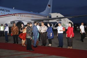 Kapolda Bali Sambut Kedatangan Presiden Jokowi