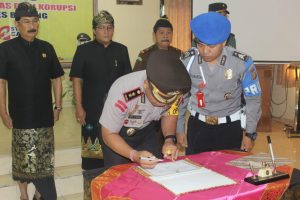 Polres Badung Siap Menuju WBK, Canangkan Zona Integritas Bebas Korupsi