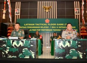 Jelang IMF-WB Annual Meeting 2018, Kodam IX/Udayana Gelar Latihan TFG Satgas Pamwil Dan Satgas PDB