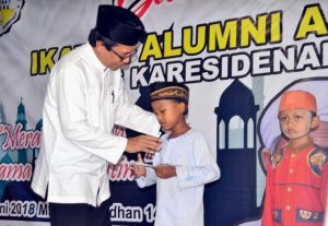 IAA Santuni Yatim Piatu, Wabup Jember Berharap Santunan ini Membawa Barokah di Jember