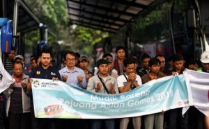 Kemen PUPR Selenggarakan Mudik Bareng Pekerja Konstruksi Proyek Asian Games XVIII