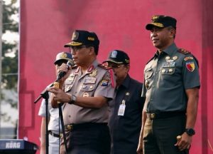 Kapolda Jatim dan Pangdam V Brawijaya Lepas Mudik Bareng Guyub Rukun