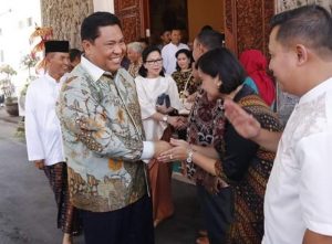 Hari Raya Idul Fitri 1439 H, Kapolda dan Pejabat Utama Bali Hadiri Silaturahmi dengan Pangdam IX/Udayana