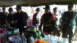 Ratusan Warga Serbu Pasar Murah Pada Pembukaan TMMD Ke 102 Kodim 1617/Jembrana
