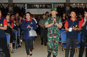 Beginilah Arahan Pangdam IX/Udayana Saat Lepas KKN Tematik di Kampus Unud