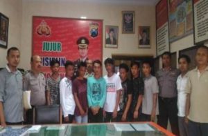 Polres Jember Berhasil Bekuk Sepuluh Pelaku Pengeroyokan di Jember