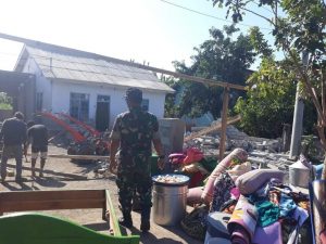 Dampak Gempa Susulan Berkekuatan 6,5 SR di Lombok