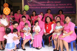 Meriahkan HKGB ke-66, Bhayangkari Cabang Bangli Gelar Lomba