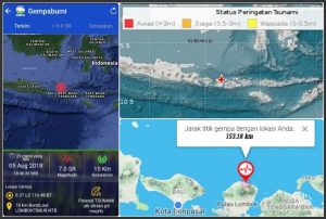 BreakingNews : NTB Kembali Diguncang Gempa Berkekuatan 7,0 SR di Banyuwangi