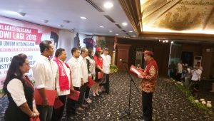 Delapan Relawan Jokowi-Ma’ruf Amin Dikukuhkan di Bali