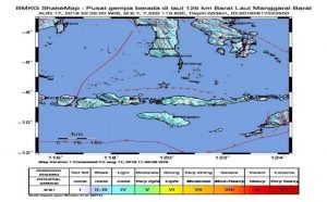 Gempa Tektonik 6,7 SR Guncang Wilayah NTB dan NTT, Tidak Berpotensi Tsunami