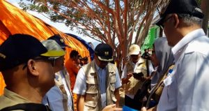 Kementerian PUPR Bersama Komisi V Tinjau Pemulihan Infrastruktur Pasca Gempa Bumi di Lombok
