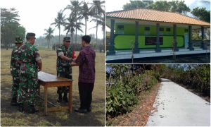 Sasaran TMMD Ke 102 di Desa Delod Berawah Kelar Siap Untuk Ditutup