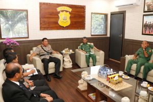 Silaturahmi dan Bahas Kerjasama, Kapolda Bali Terima Kunjungan Pjs. Gubernur Bali