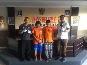 Pengeroyokan, Dua Lady Boy Diamankan Polsek Kuta Utara