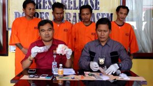 Pers Release, Sat Res Narkoba Polres Karangasem Berhasil Ungkap Penyalahgunaan Nakotika