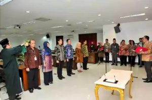 Deputi Bidang Administrasi Sekkab Lantik 2 Pejabat Tinggi Pratama dan 4 Pengawas