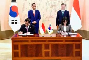 Pertemuan Bilateral Antara Delegasi RI – Korsel, Tandatangani 6 MoU Termasuk Penukaran dan Kerja Sama Legislasi