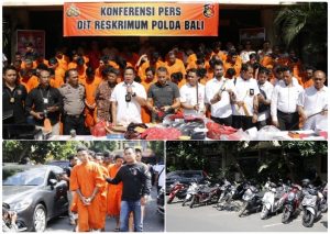 Jelang IMF-World Bank 2018, Dir Reskrimum Polda Bali Berhasil Amankan 172 Tersangka Pelaku Kejahatan Jalanan