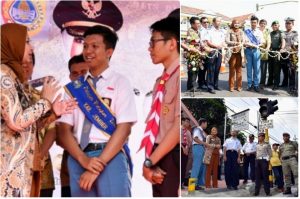 Bupati Jember Resmikan Sensor Storene Karya Pelajar Pelopor Tertib Lalu Lintas di Jember