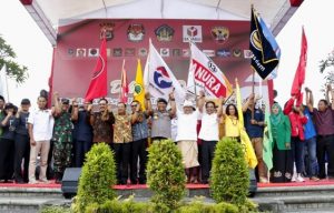 Ciptakan Pemilu 2019 Aman, Sejuk dan Damai, Polda Bali Melaksanakan Giat Deklarasi