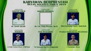 Direktur Wangaya Umumkan Karyawan Berprestasi, Siapa Aja?