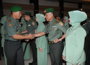 Pangdam Terima Laporan Korp Kenaikan Pangkat Pamen Kodam IX/Udayana