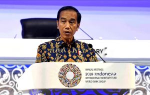 Buka Pleno IMF-WBG 2018, Presiden Jokowi: Dunia Kedepankan Kerja Sama dan Kolaborasi Global