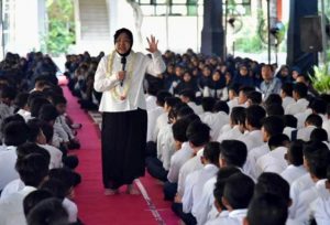 Walikota Surabaya Beri Motivasi Ratusan Pelajar Untuk Hadapi Era Globalisasi